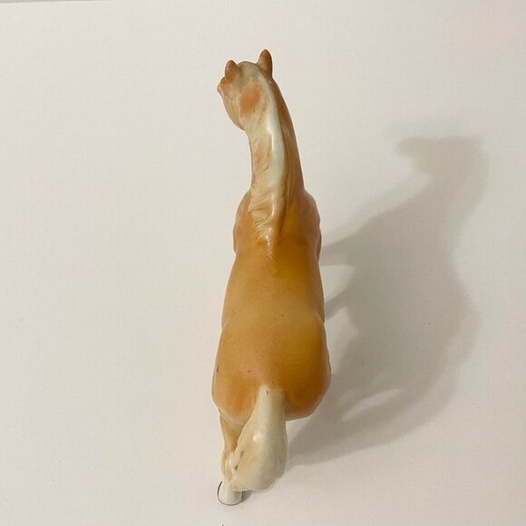 Vintage Porcelain Horse Figurine 5 Inch Tall Made in Japan - Picture 12 of 16